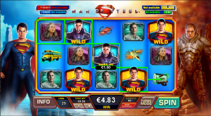 Man of Steel Slot with Shifting Wilds